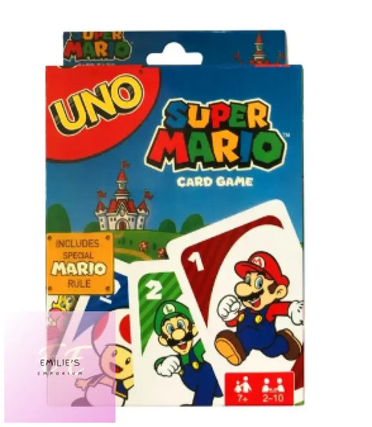 Uno Mario Card Game