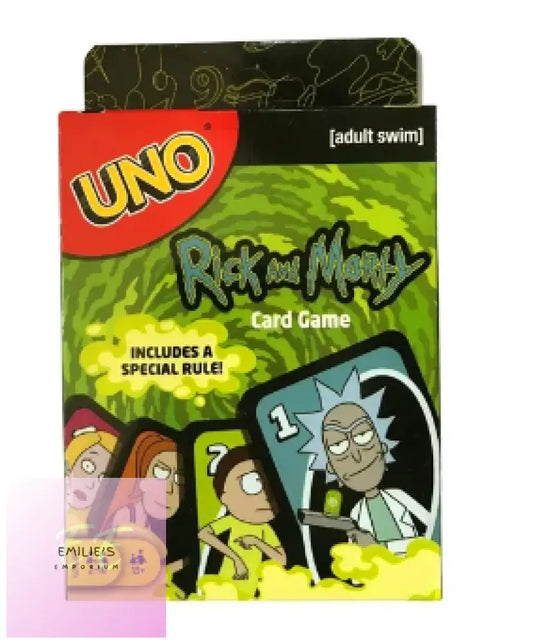 Uno Rick And Morty Card Game
