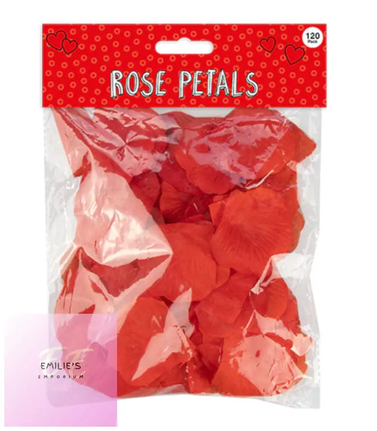 Valentines Red Rose Petals - 120 Pack