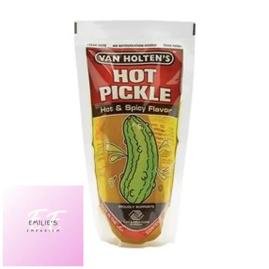 Van Holten’s - Jumbo Hot Spicy Pickle In - A - Pouch