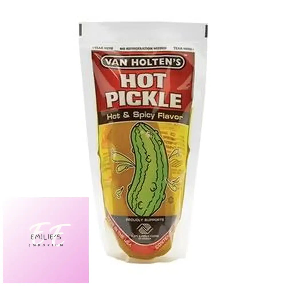 Van Holten’s - Jumbo Hot Spicy Pickle In - A - Pouch