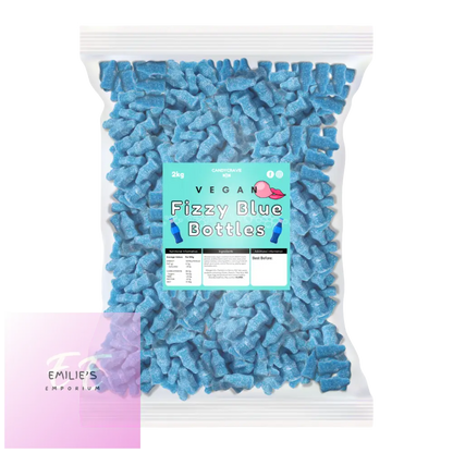 Vegan Fizzy Blue Bottles (Candycrave) 2Kg