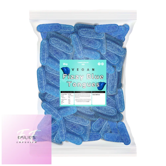 Vegan Fizzy Blue Tongues (Candycrave) 2Kg