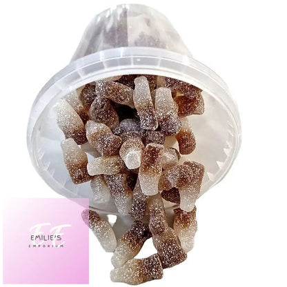 Vegan Fizzy Cola Bottles Bucket