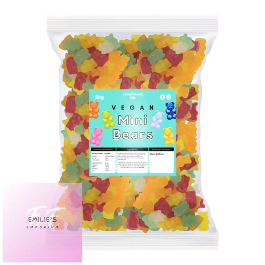 Vegan Mini Bears (Candycrave) 2Kg