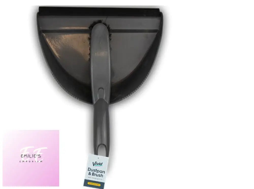 Vivid Dustpan And Brush