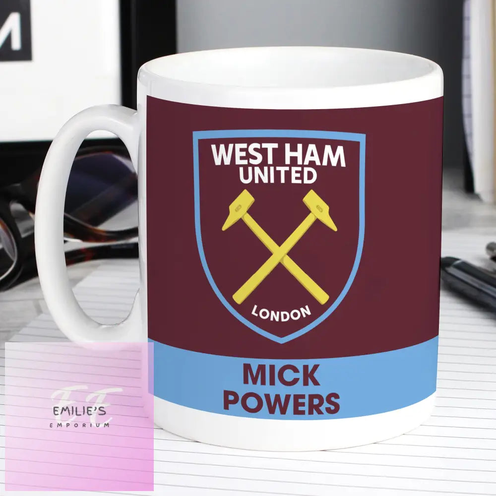 West Ham United Fc Bold Crest Mug
