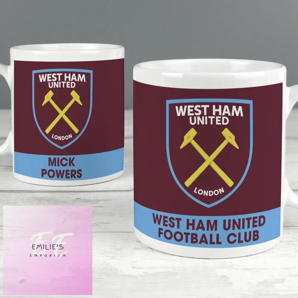 West Ham United Fc Bold Crest Mug