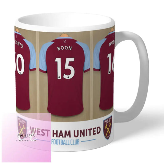 West Ham United Football Club Dressing Room Mug