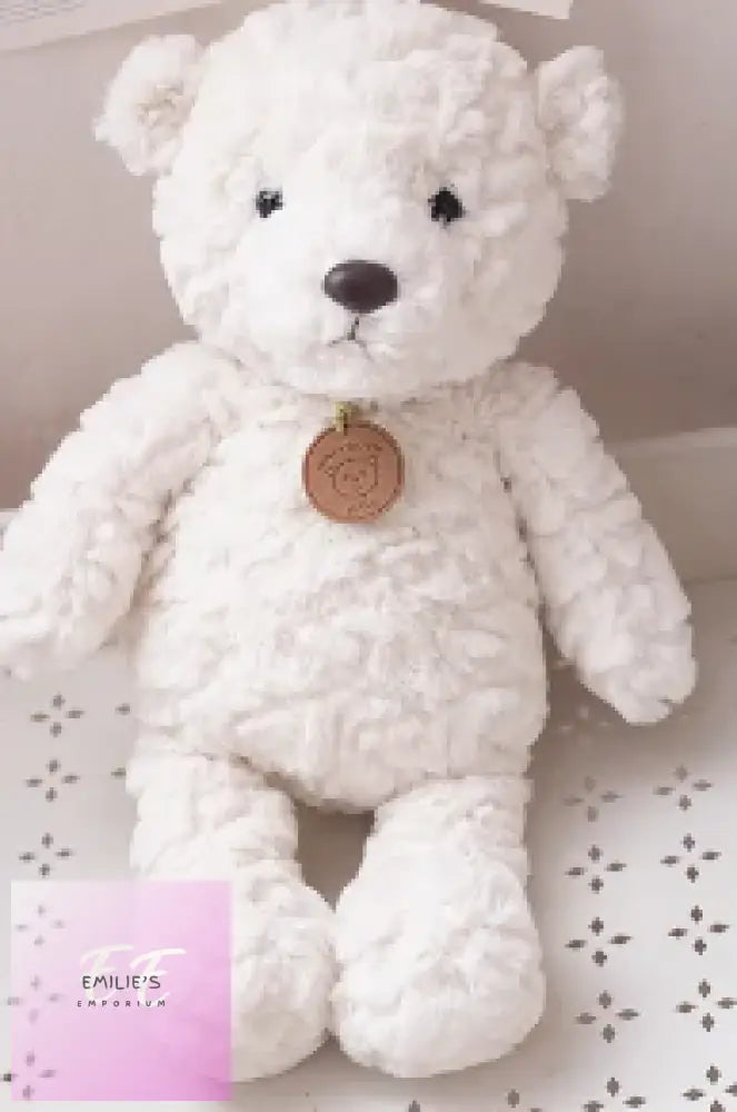 White Bear Plush Toy 35Cm