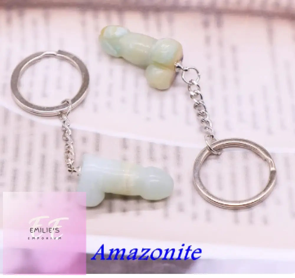 Willy Key Rings- Choices Amazonite