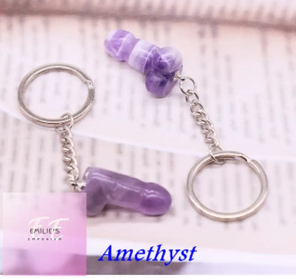 Willy Key Rings- Choices Amethyst
