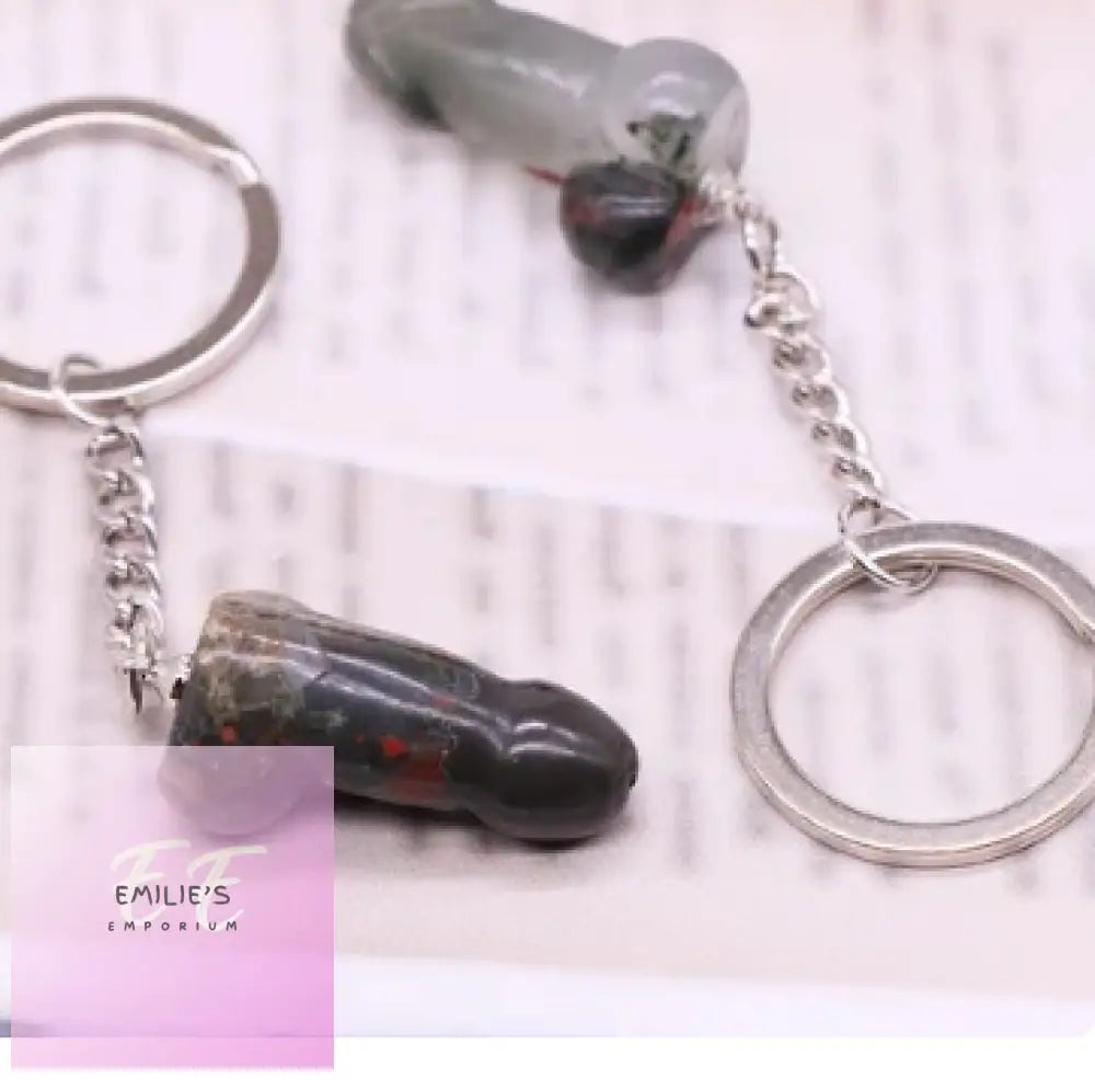 Willy Key Rings- Choices Blood Stone