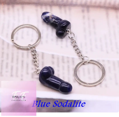 Willy Key Rings- Choices Blue Sodalite