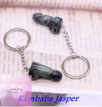Willy Key Rings- Choices Kambaba Jasper