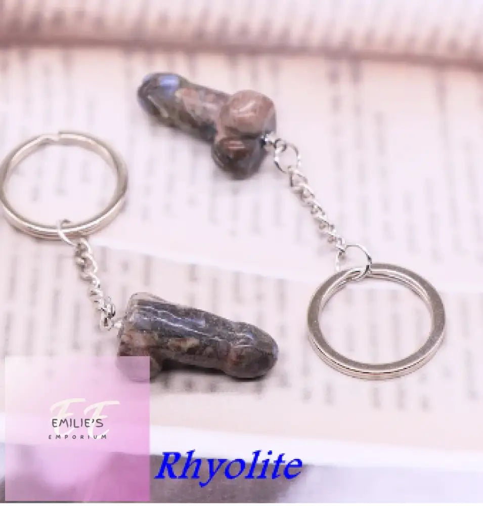 Willy Key Rings- Choices Rhyolite