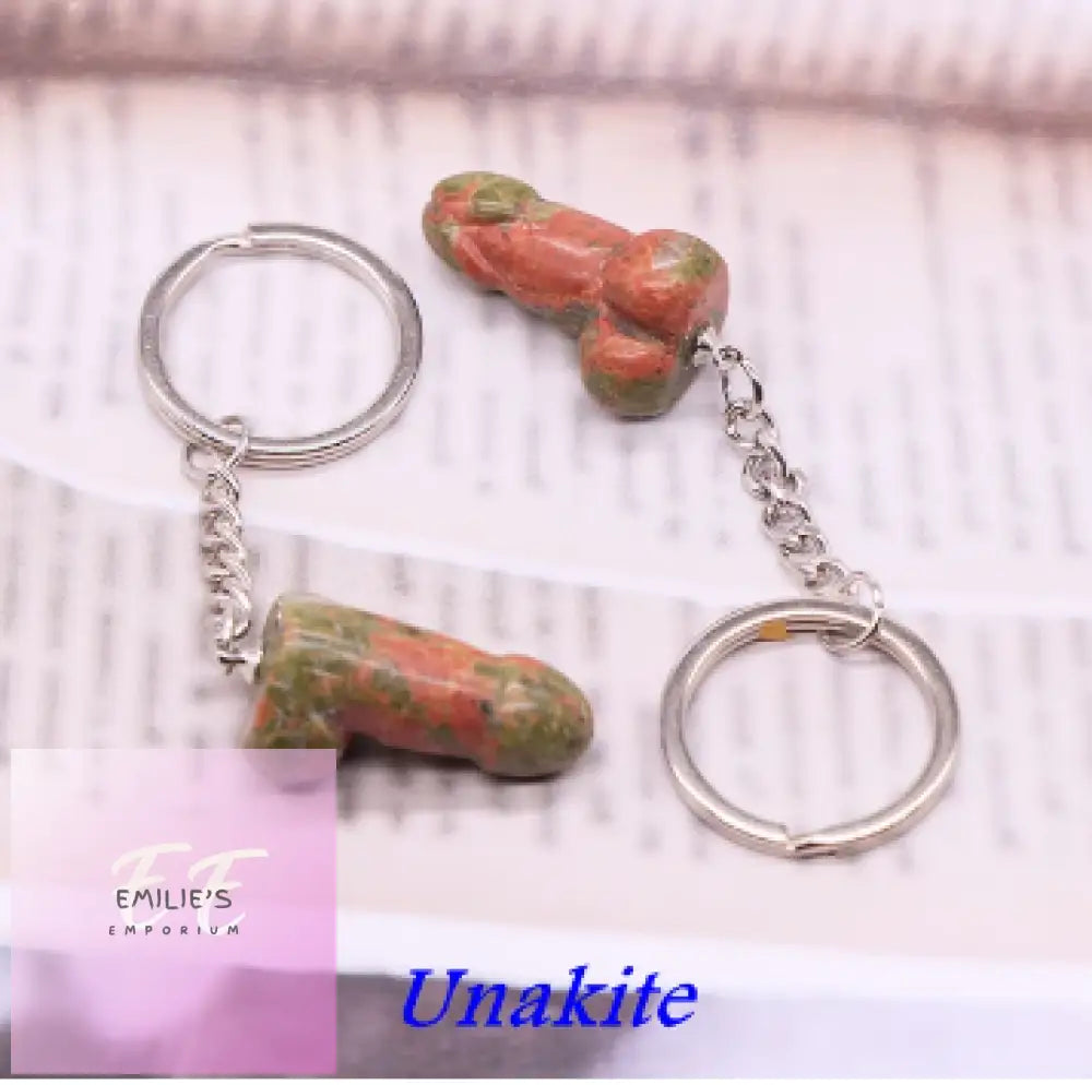 Willy Key Rings- Choices Unakite