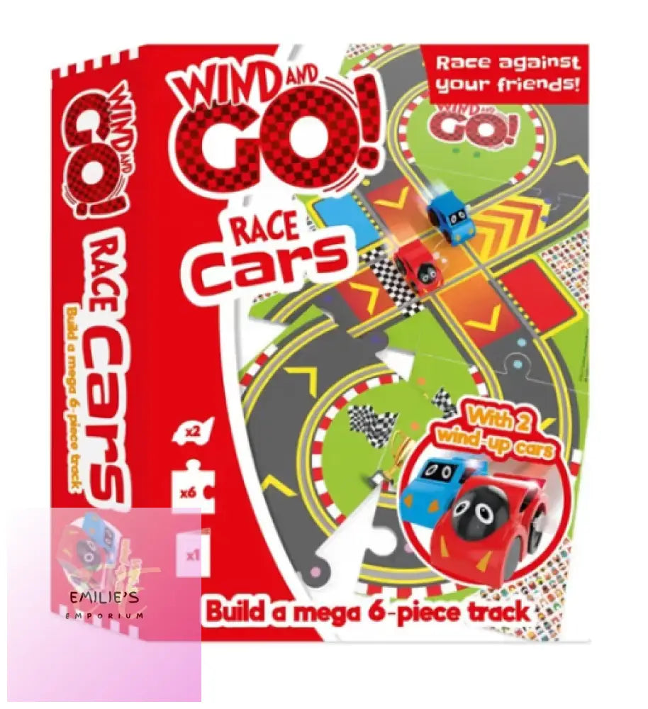 Wind Up And Go Super Race Cars Set