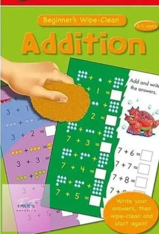 Wipe & Clean Maths - Addition