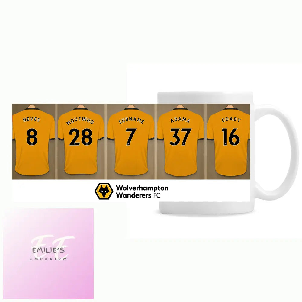 Wolverhampton Football Club Dressing Room Mug