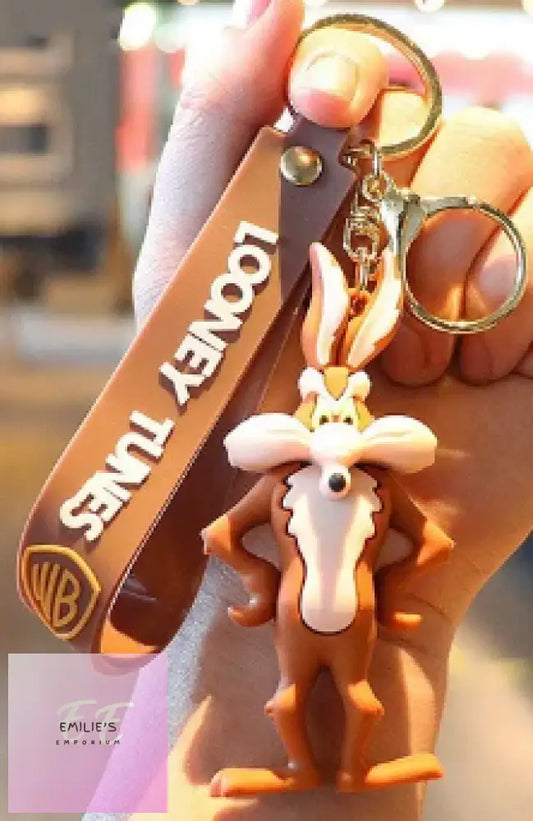 Wylie Coyote Key Ring