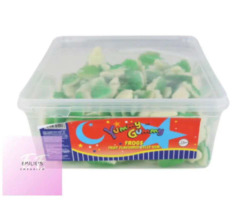 Yummy Gummy Jelly Frogs 800G Tub