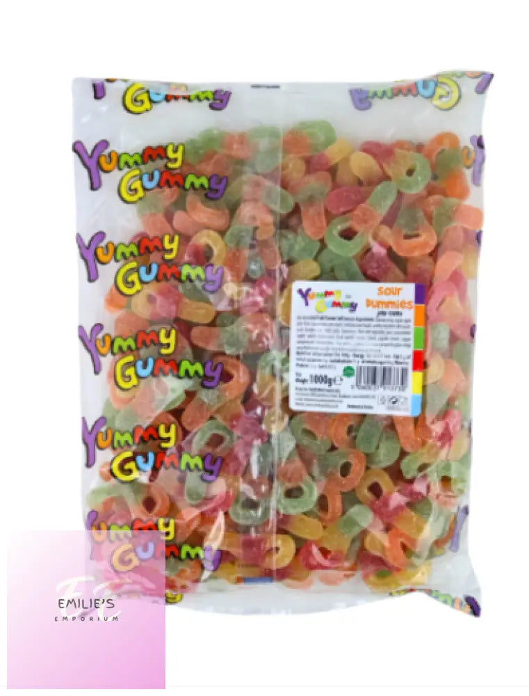 Yummy Gummy Sour Dummies 1Kg