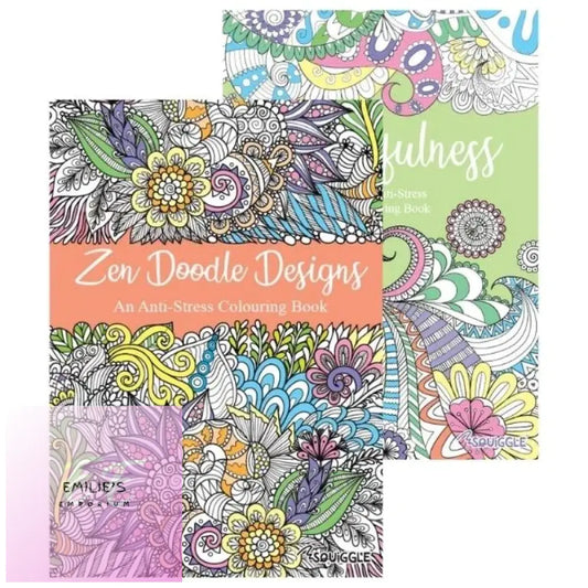 Zen Doodle / Mindfulness Colouring Book - Assorted